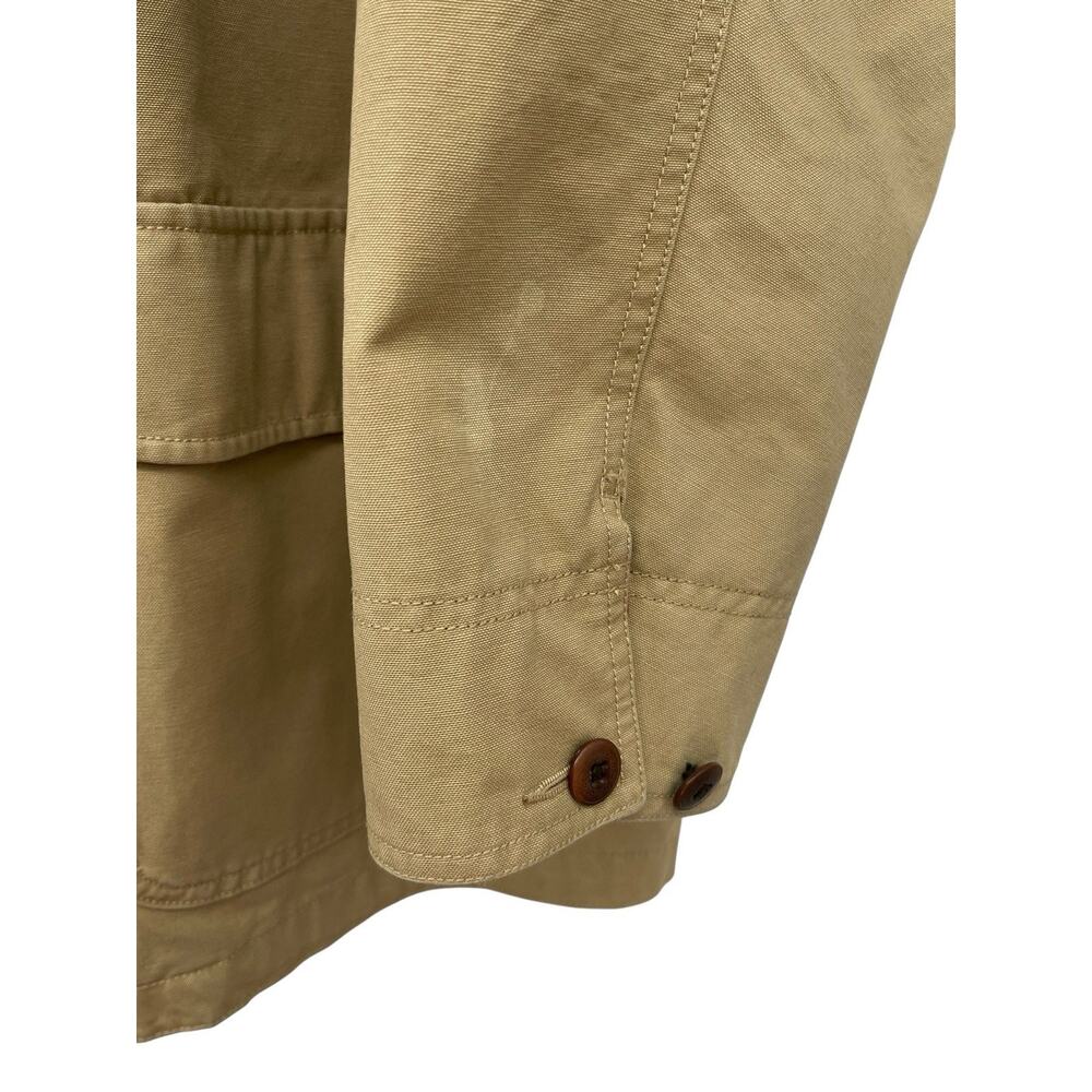 Vintage LL Bean Chore Barn Coat Corduroy Collar Flannel Lined Men’s Size Large - Picture 2 of 16